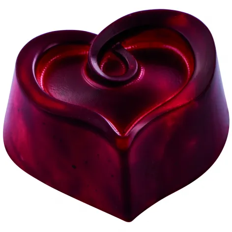 Hearts Praline Mould; 8g; 30 pieces